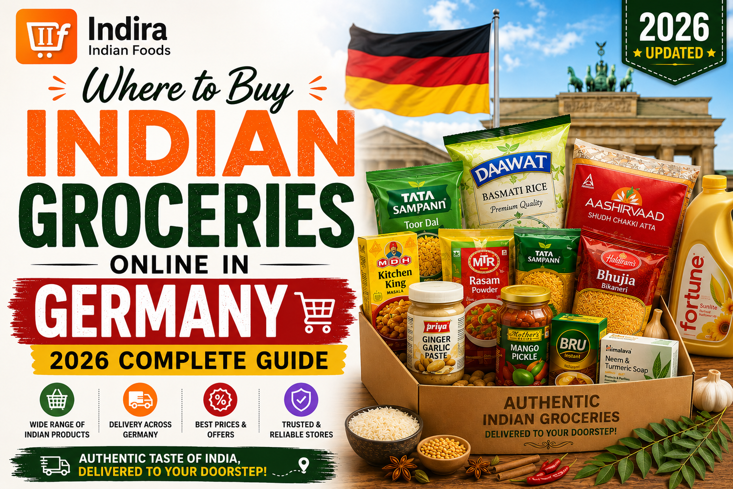 Where to Buy Indian Groceries Online in Germany (2026 Complete Guide)