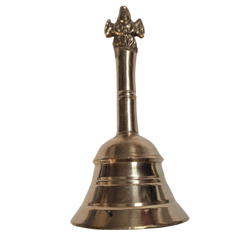 BRASS Pooja Bell Size 6 inches 1pc