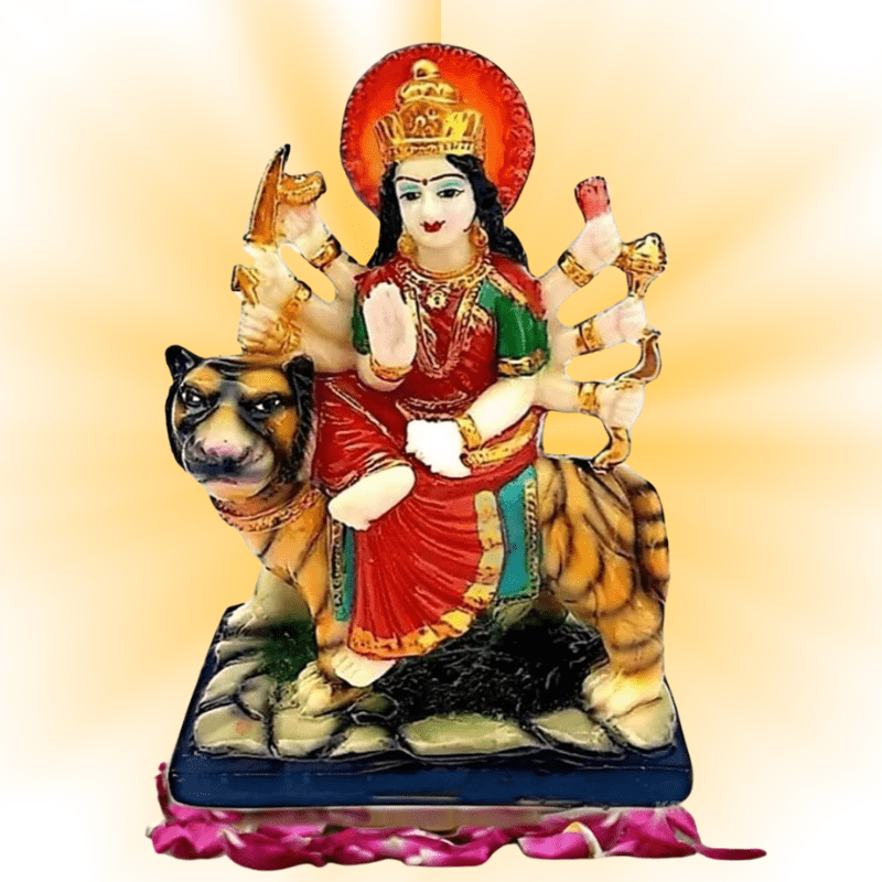 Murti [6 inches] Durga Mata Ji Idol (1 Piece)
