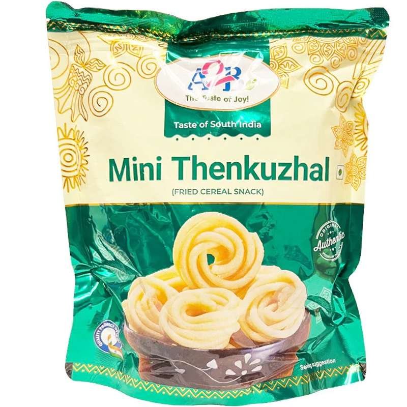 A2B MinI Thenkuzhal (Fried Cereal Snack) 200g