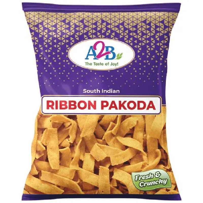 A2B Ribbon Pakoda (Fried Cereal Snack) 200g
