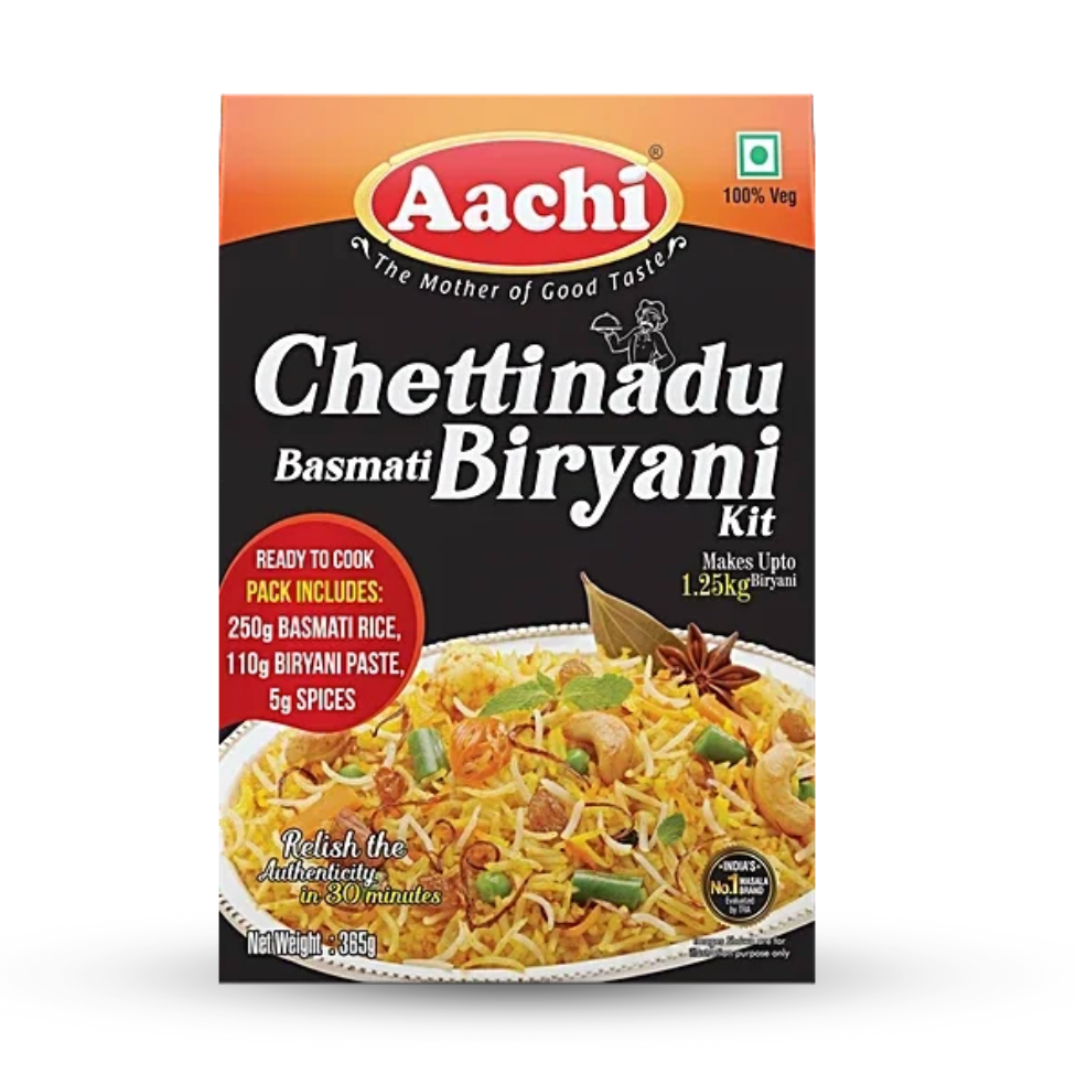 Aachi Chettinadu Basmati Biriyani Kit 365g