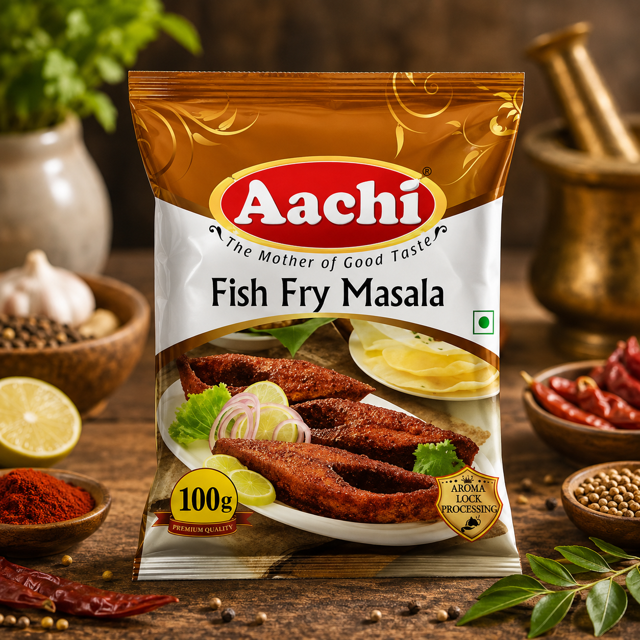 Aachi Fish Fry Masala 100g