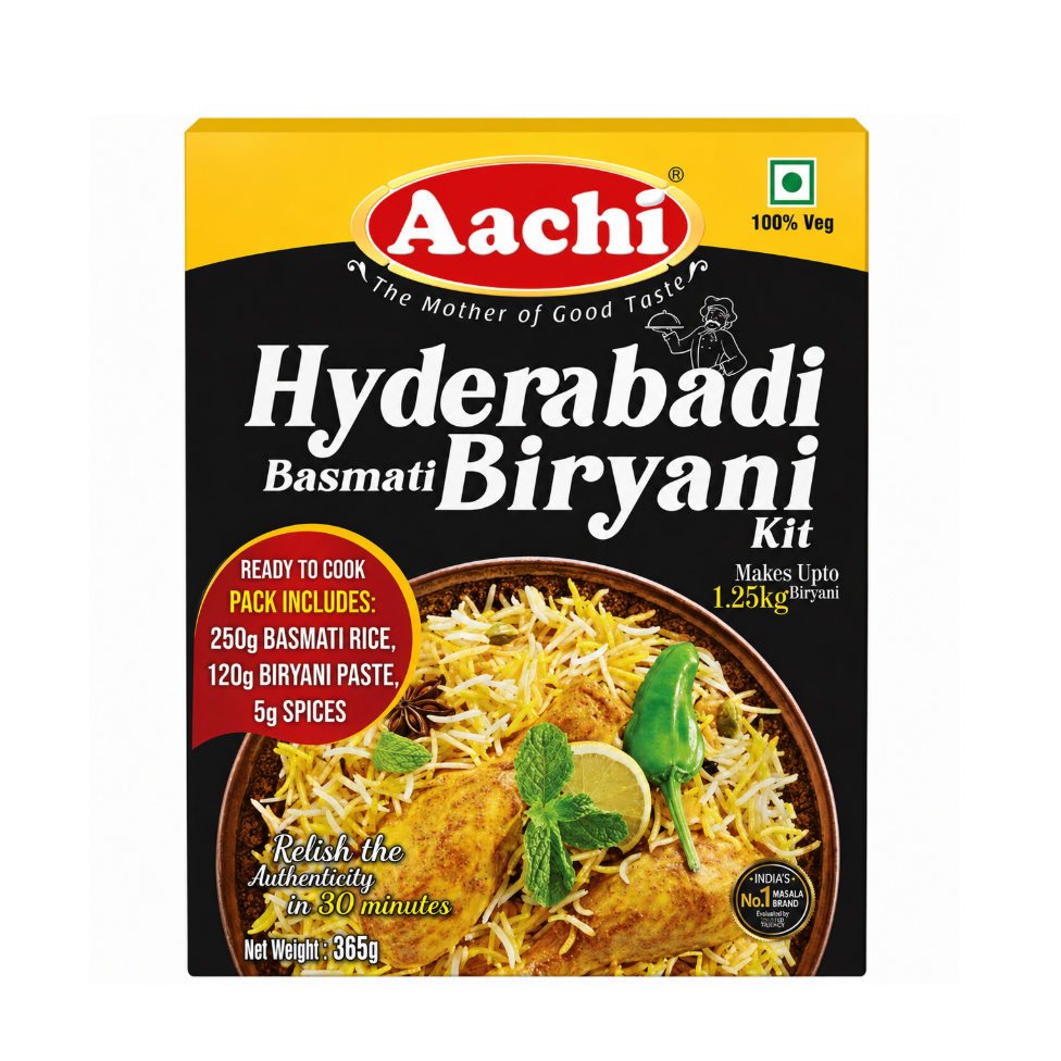 Aachi Hyderabadi Biriyani Kit 365g