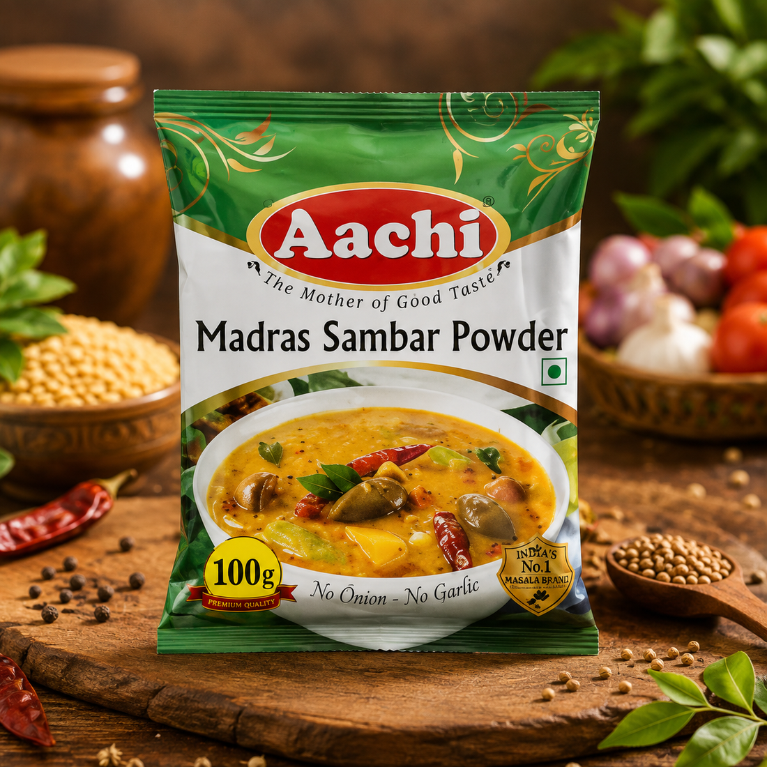 Aachi Madras Sambar Powder 100g