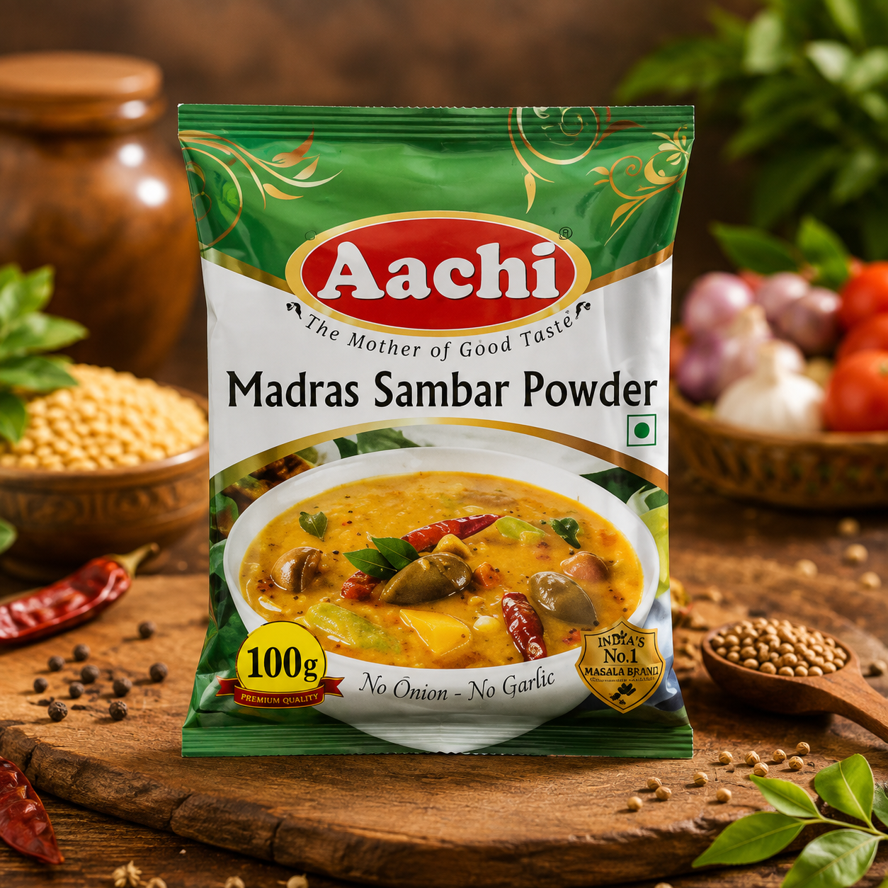 Aachi Madras Sambar Powder 100g