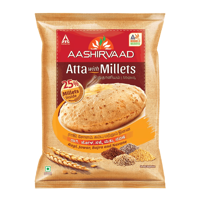Aashirvaad Multigrain Atta with Millets 2kg