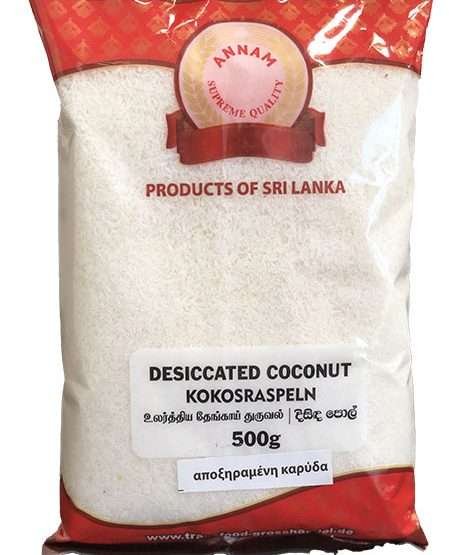 Annam Dessicated Coconut 500g