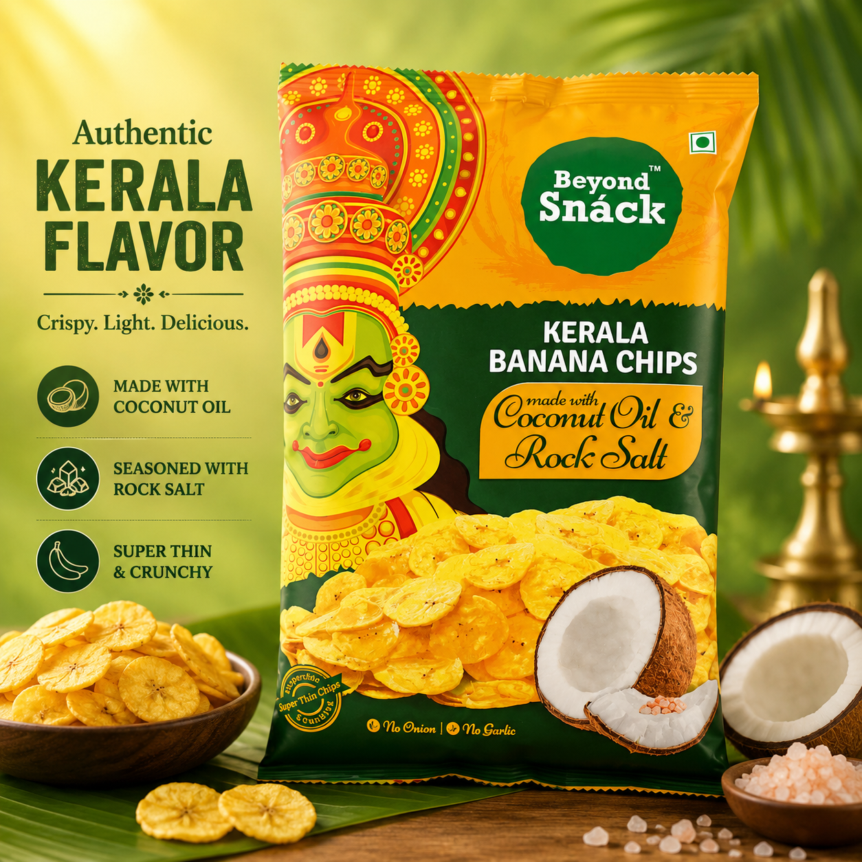 Southern Bytes Kerala Bananenchips (200g)