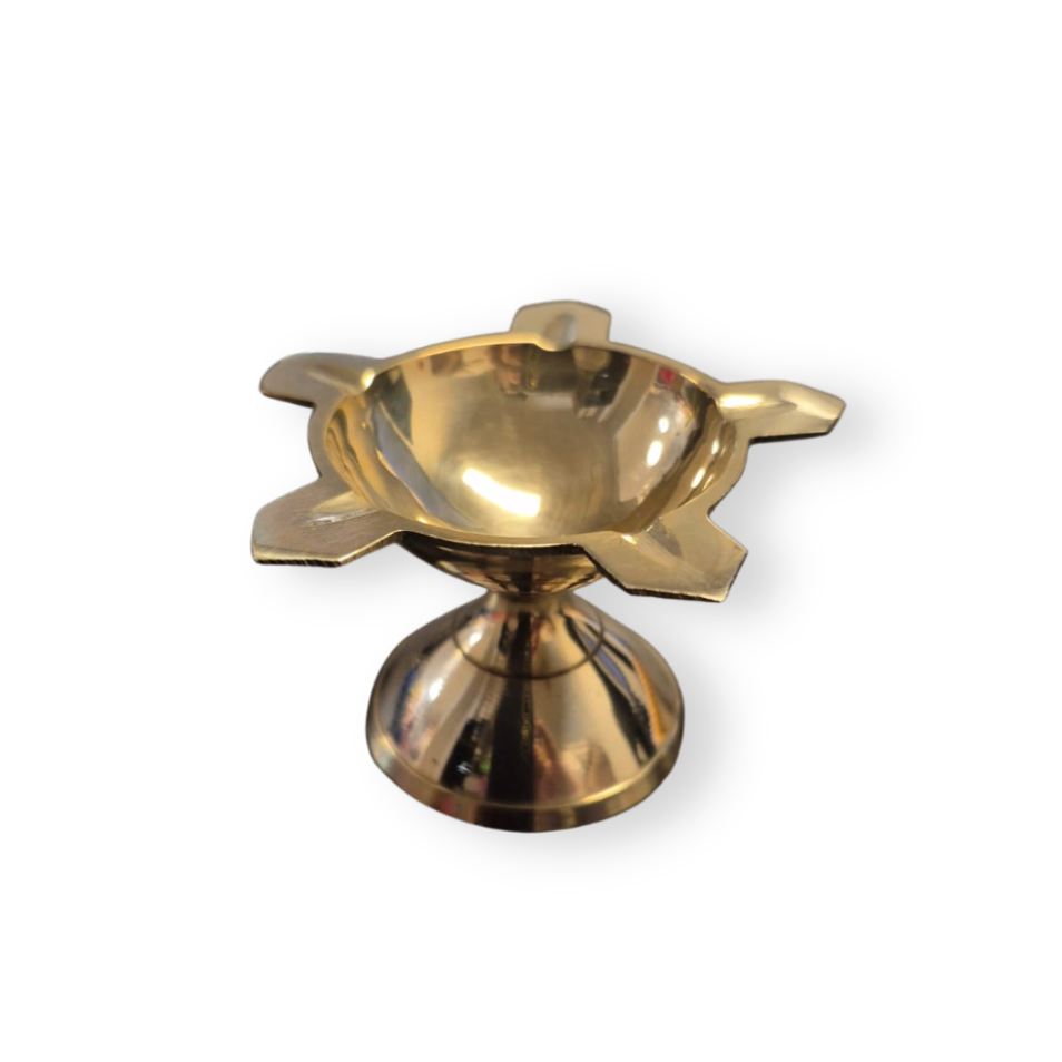 Brass Kamal Deep Diya 1pc
