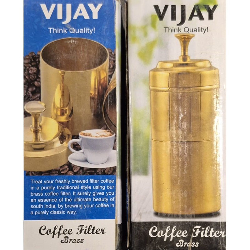 Vijay Brass Coffee Filter 1pc