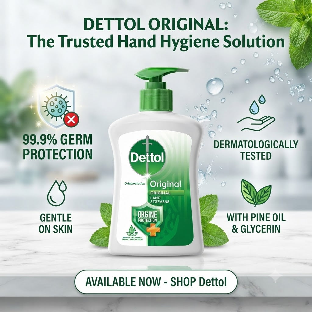 Dettol Hand wash Liquid Original 200g