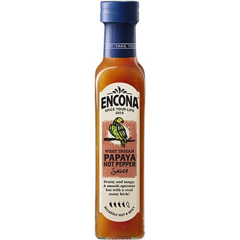 Encona Hot Pepper Papaya sauce 142ml