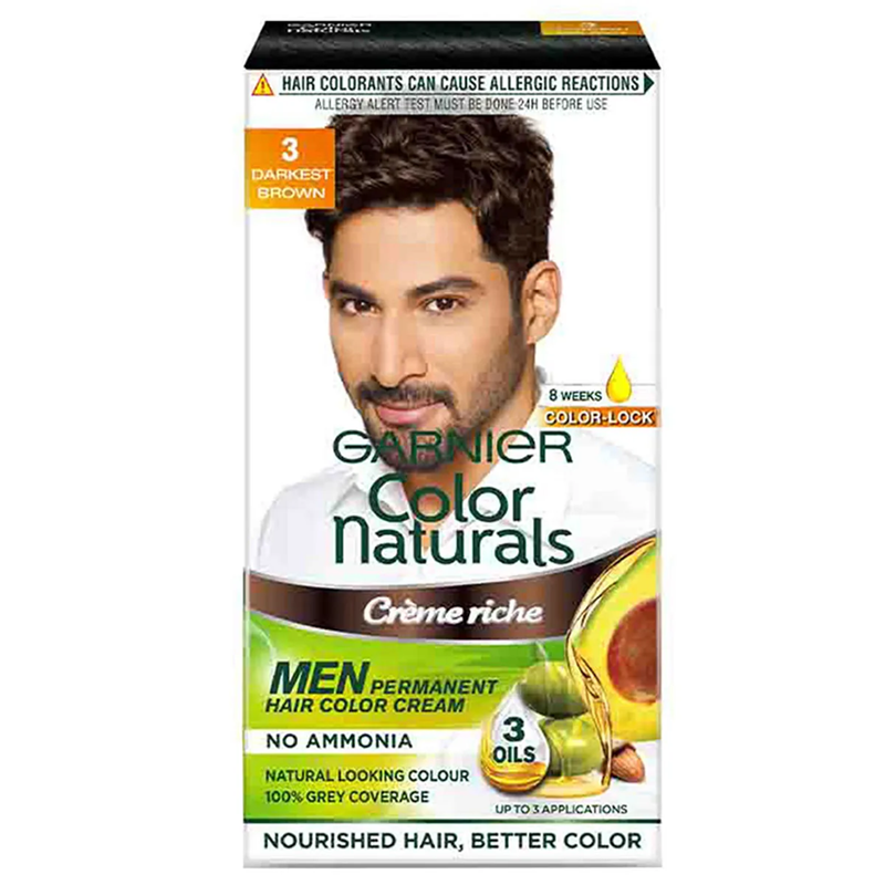 Garnier Men Natural Black Colur 60ml