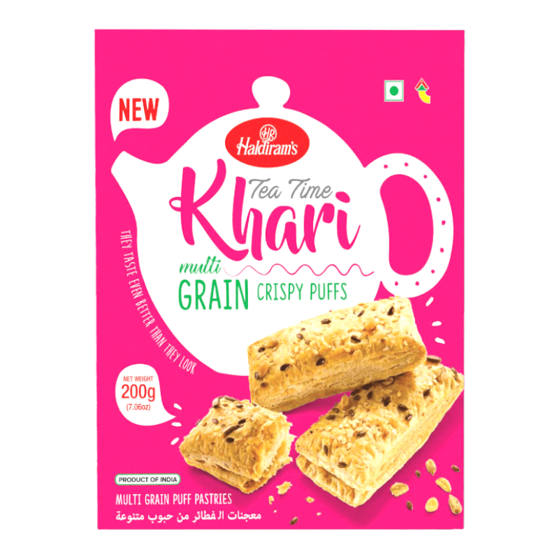 Haldirams Khari Puff Multigrain 200g