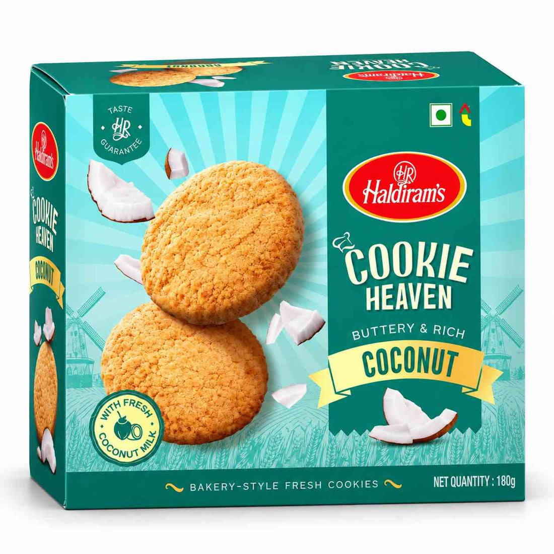 Haldirams Cookies Coconut 180g