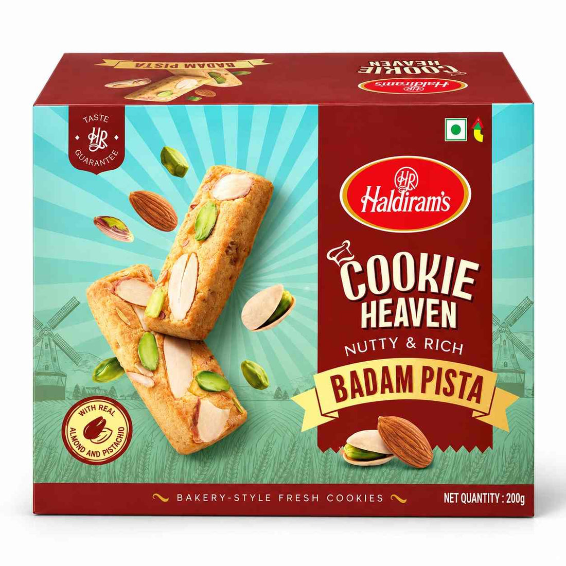 Haldirams Cookies Badam Pista 200g