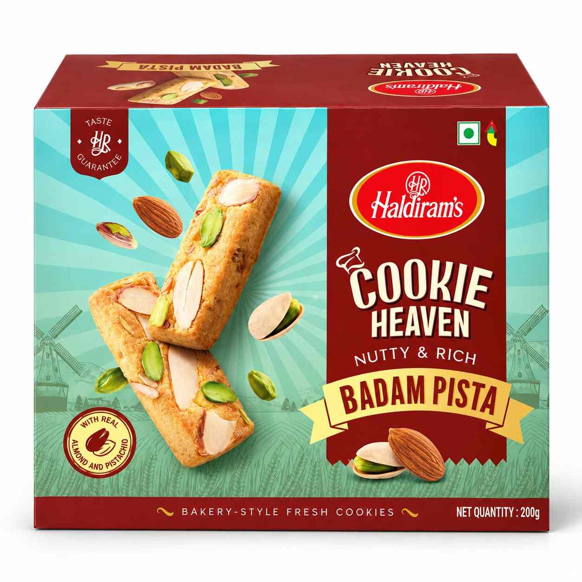 Haldirams Cookies Badam Pista 200g