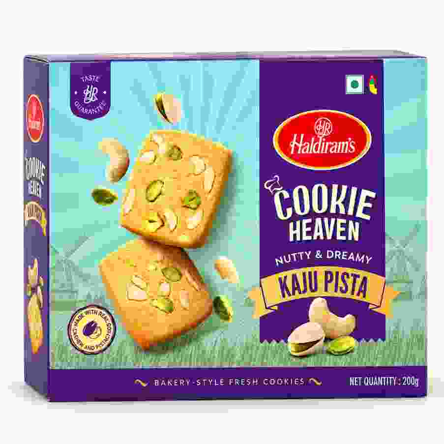 Haldirams Cookies Kaju Pista 200g