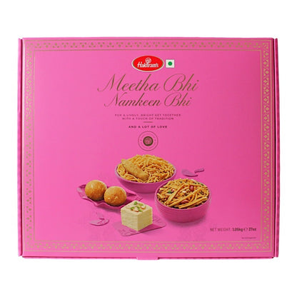 Haldirams  Meetha Bhi/ Namkeen Bhi Gift Box 1050g