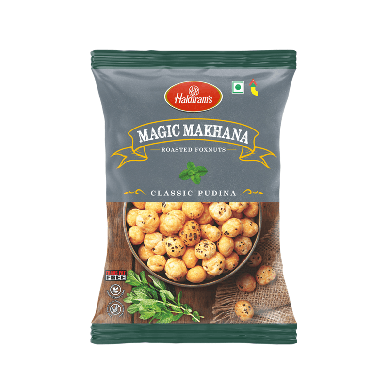 Haldirams Makhana (Classic Pudina/ Mint) 30g