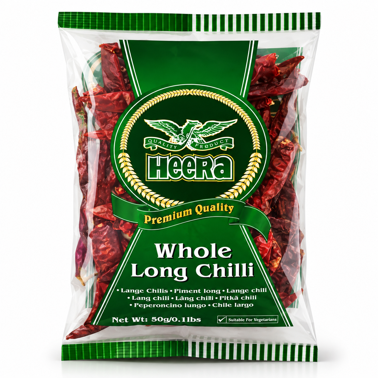 Heera  dried Chilli  whole long 50g