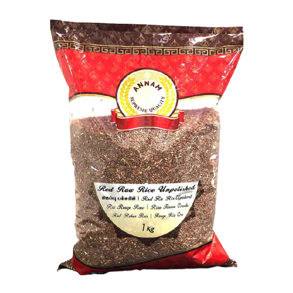 Annam Red Raw Rice (unpolished) 1kg