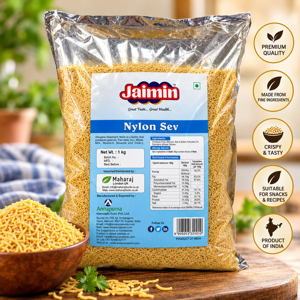 Jaimin Nylon Sev 1Kg