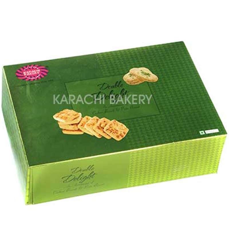 Karachi Bakery Double Majestic Biscuits (Cashew+Pista) 400g