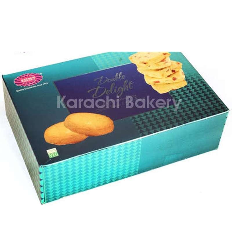 Karachi Bakery Double Majestic Biscuits (Osmania+Fruit) 400g