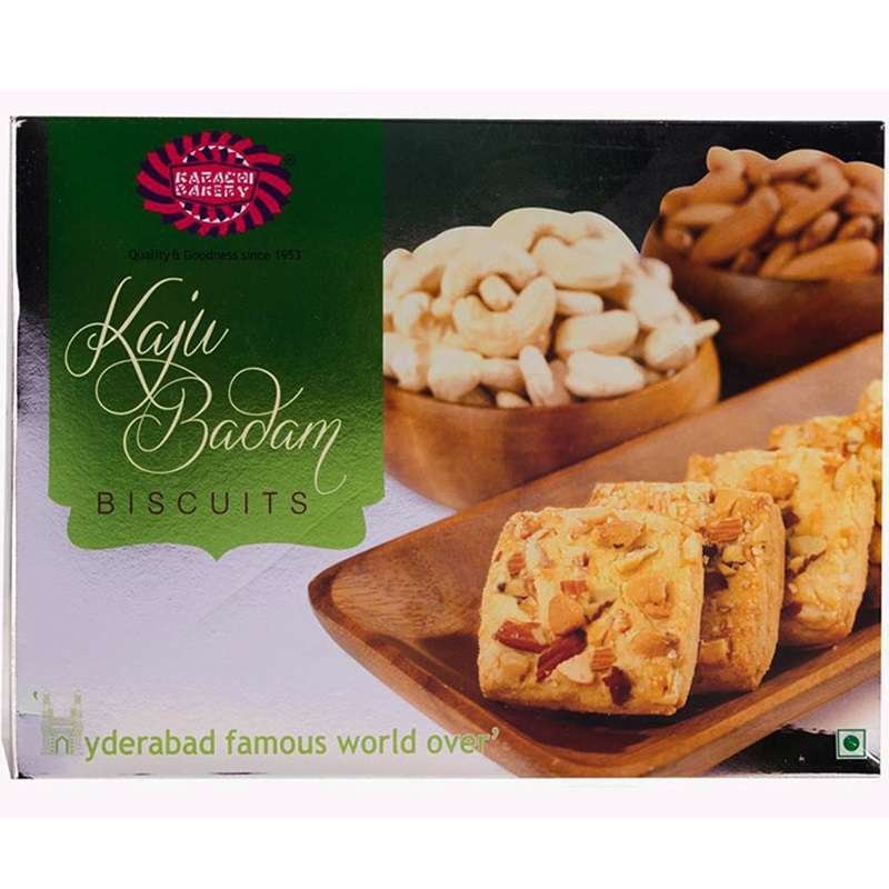 Karachi Bakery Vegan Kaju Badam Biscuits 400g