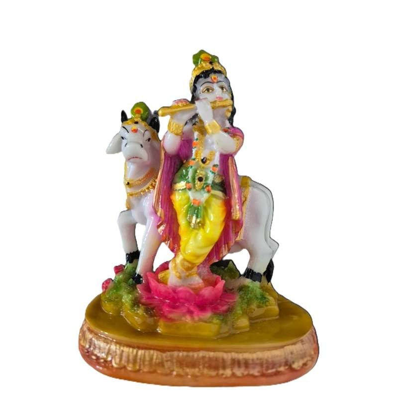 Murti [6 inches]  Krishna Ji Idol (1 Piece)