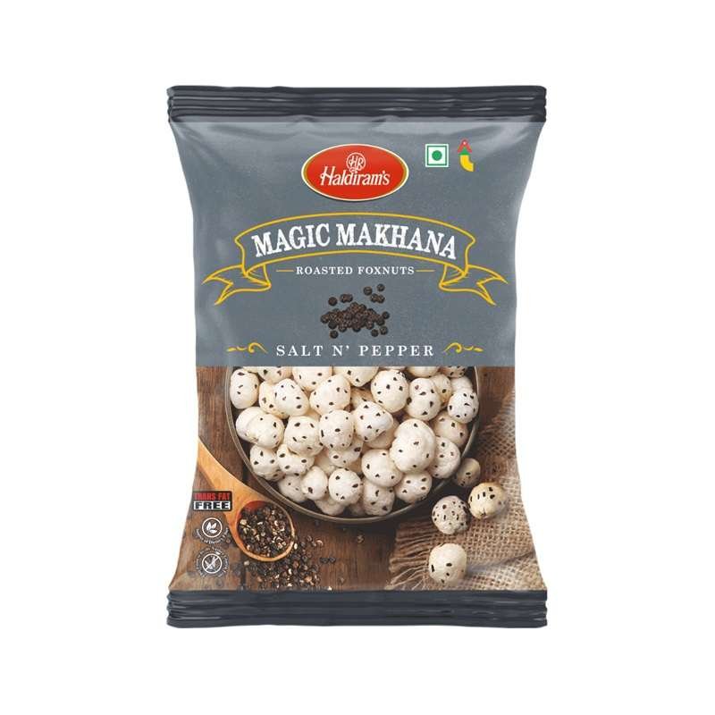 Haldirams Makhana (Salt N Pepper) 30g