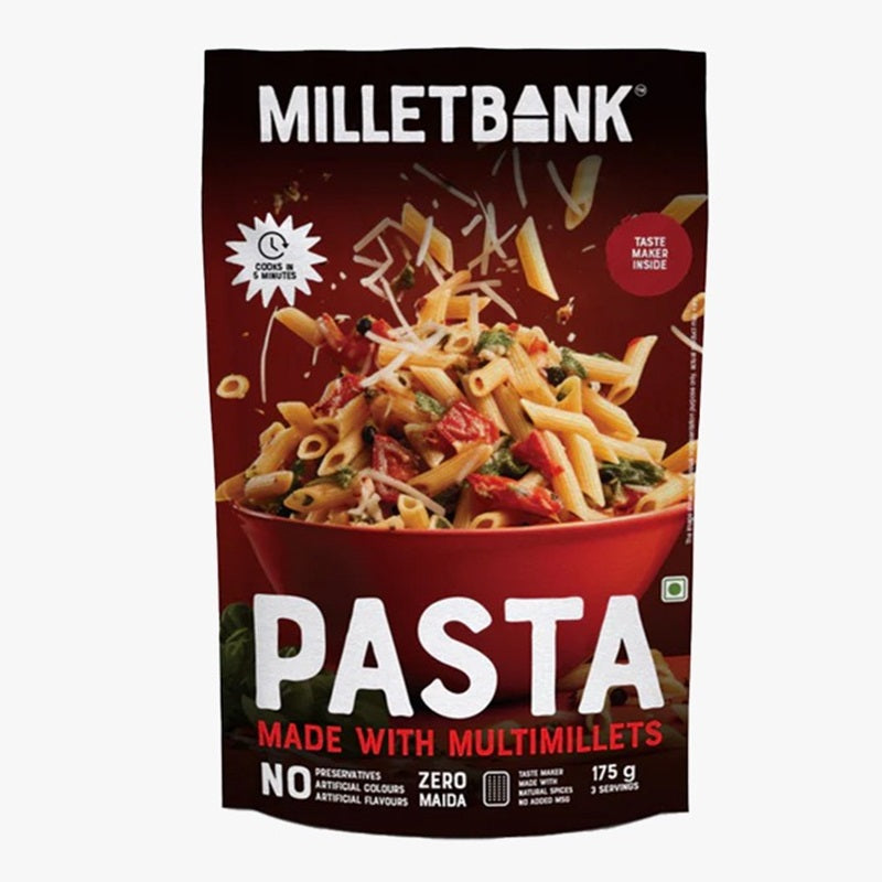 Millet Bank Pasta (Multi Millet) 175g