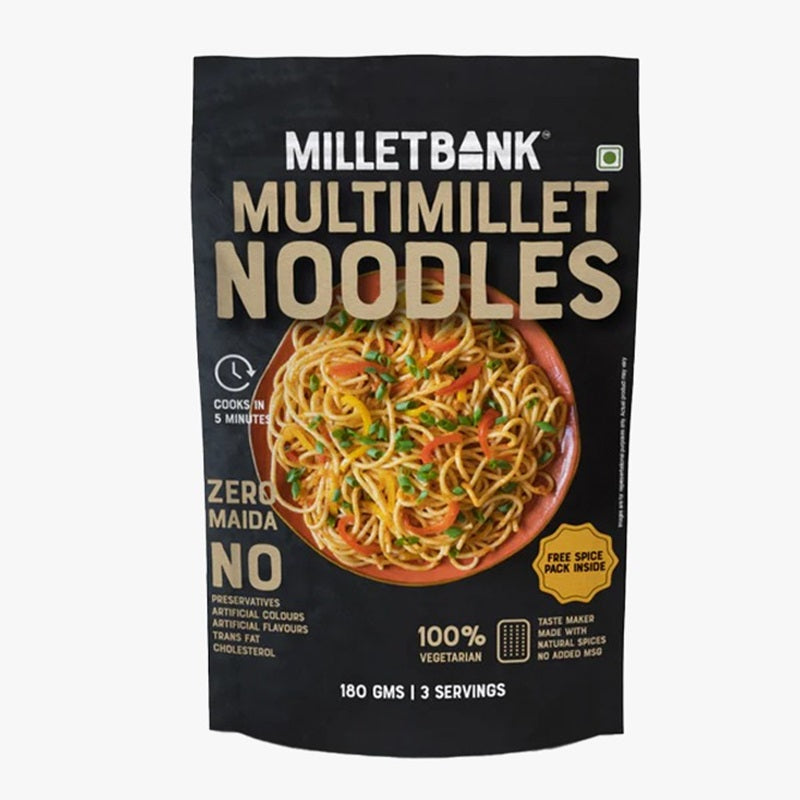 Millet Bank Noodles (Multi Millet) 180g