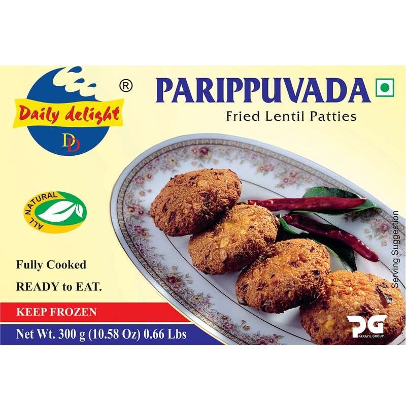 Daily Delight Parippu Vada 300g (Frozen)