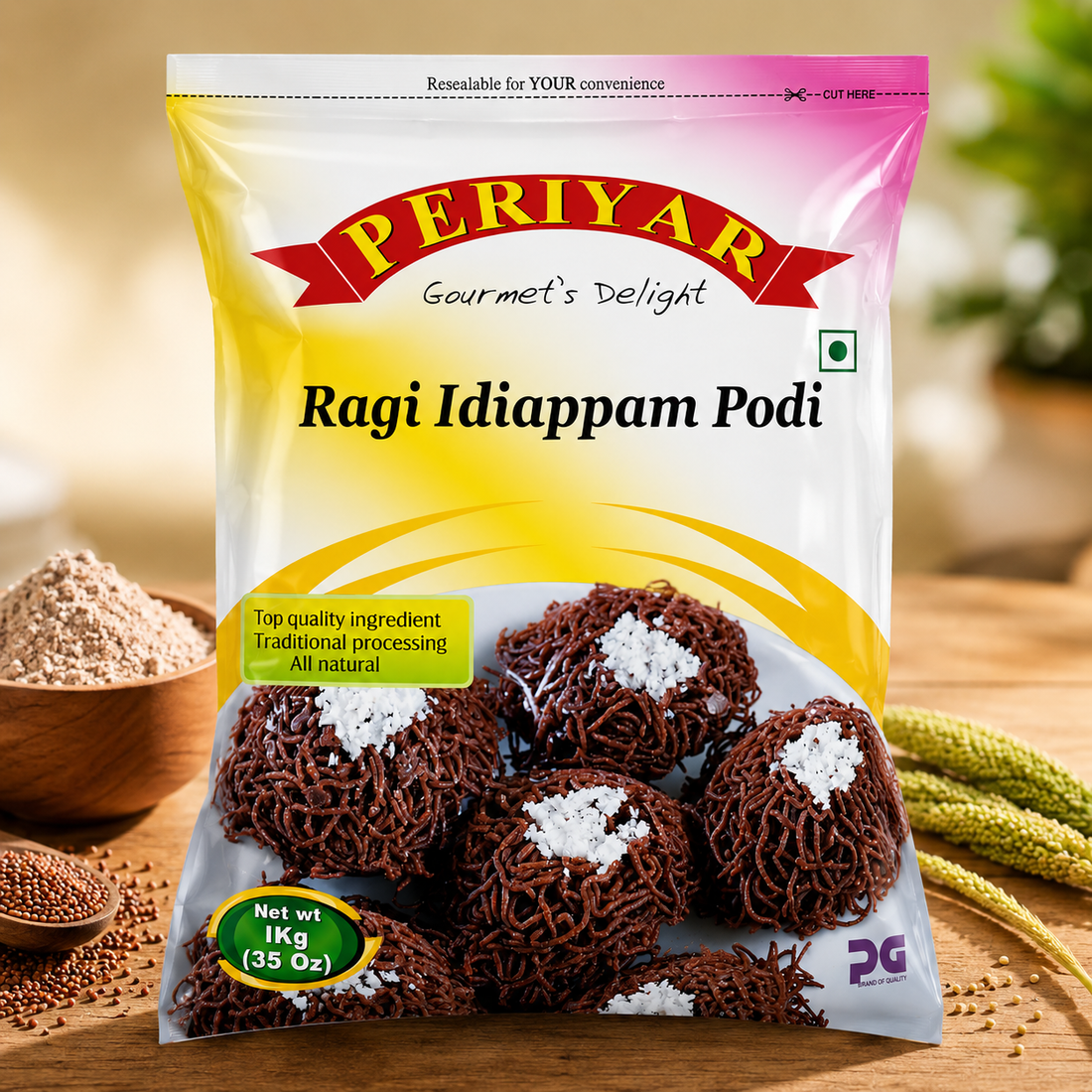 Periyar Ragi idiyappam Podi 1kg