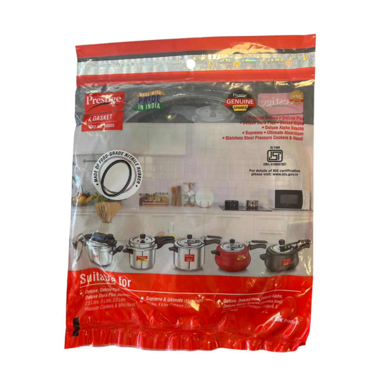 Prestige Gasket Aluminium Junior 1pc