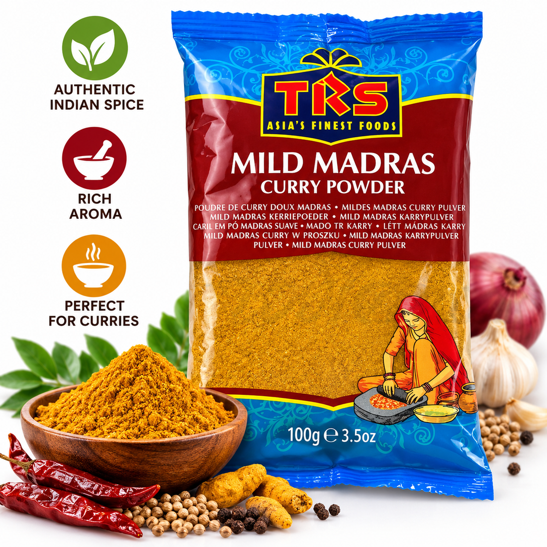 TRS Madras Currypulver Mild 100g