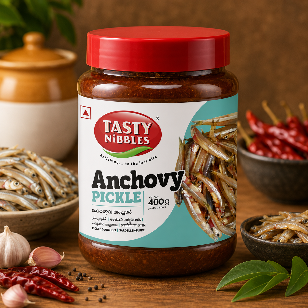 Tasty Nibbles Anchovy Pickle 400g