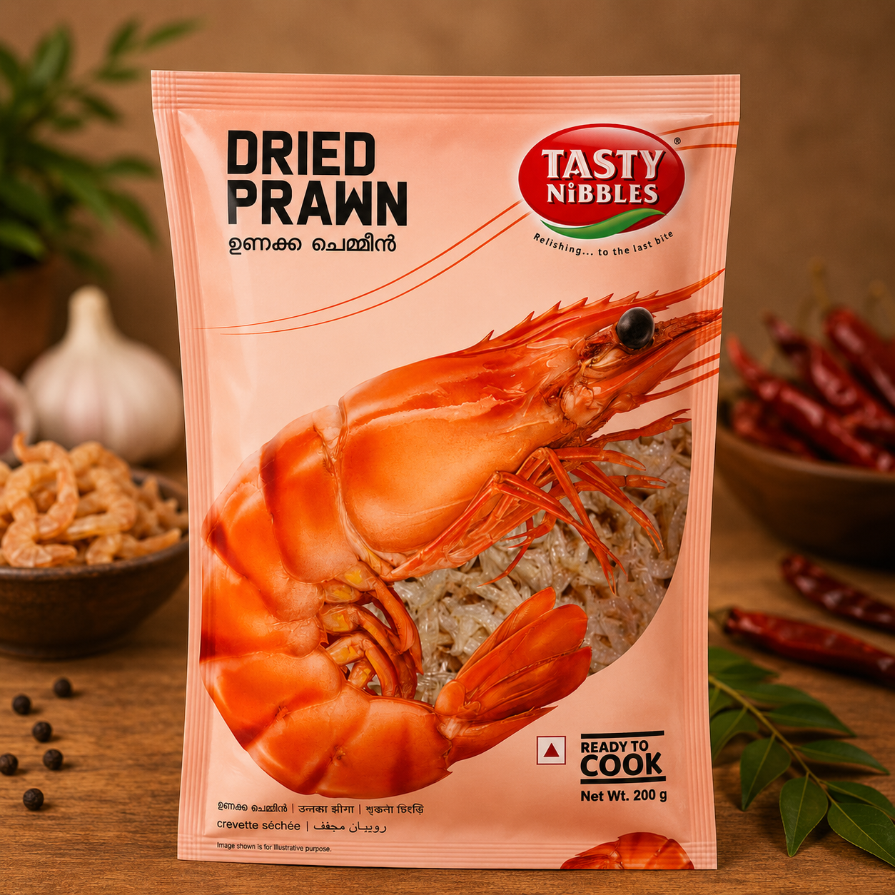 Tasty Nibbles Dried Prawn 100g