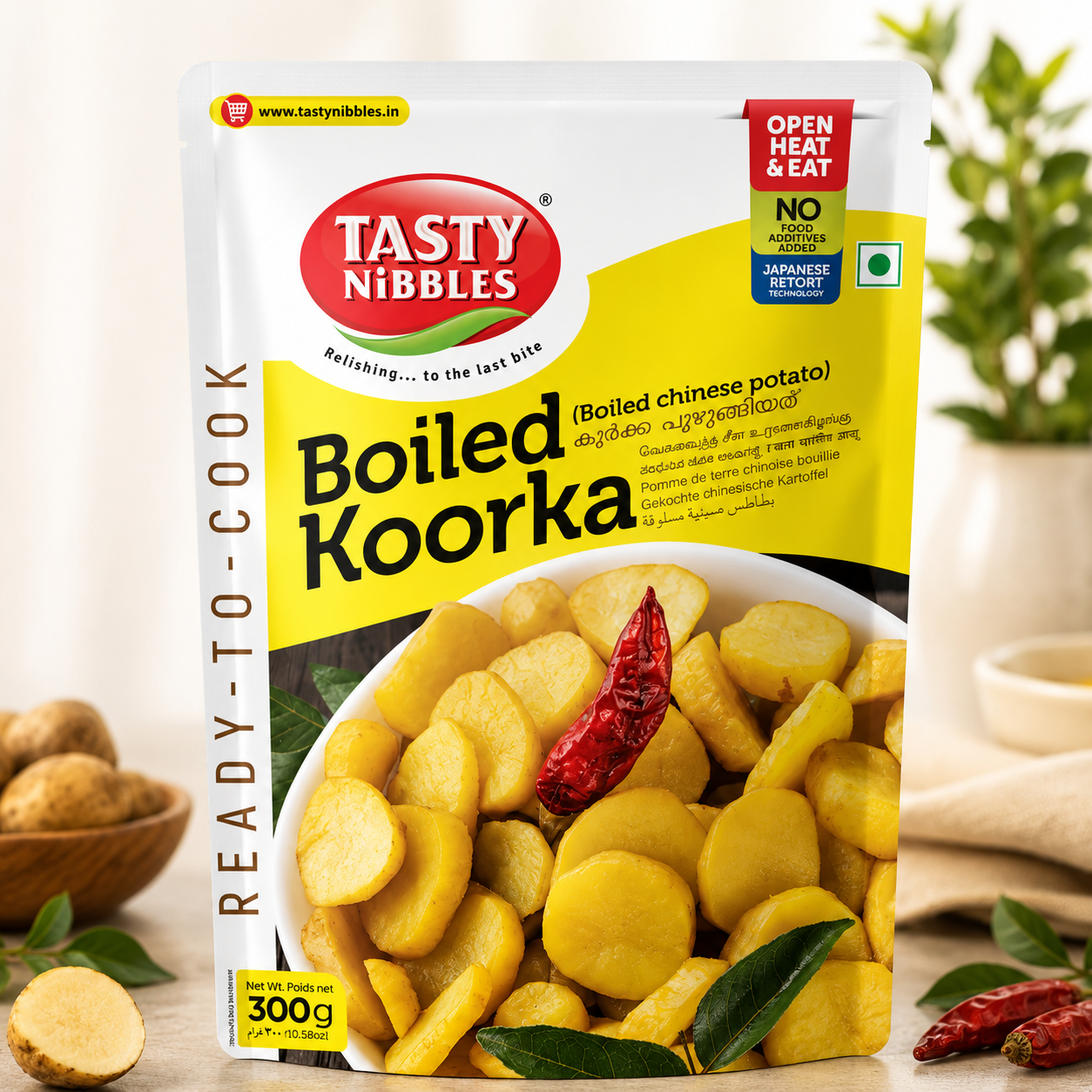 Tasty Nibbles RTE Boiled Koorka 300g