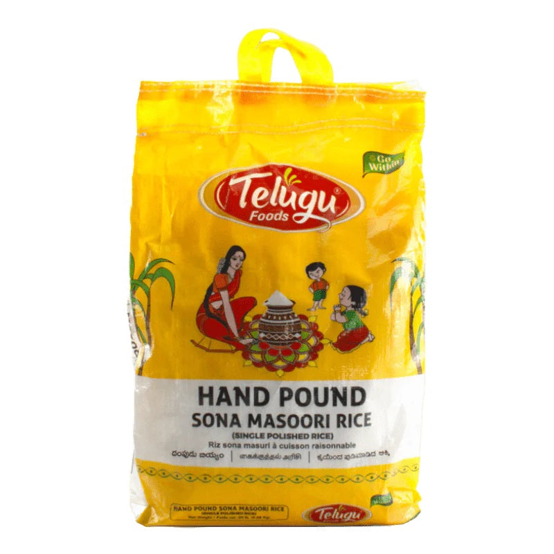 Telugu Sona Masoori Rice Hand pounded 10kg