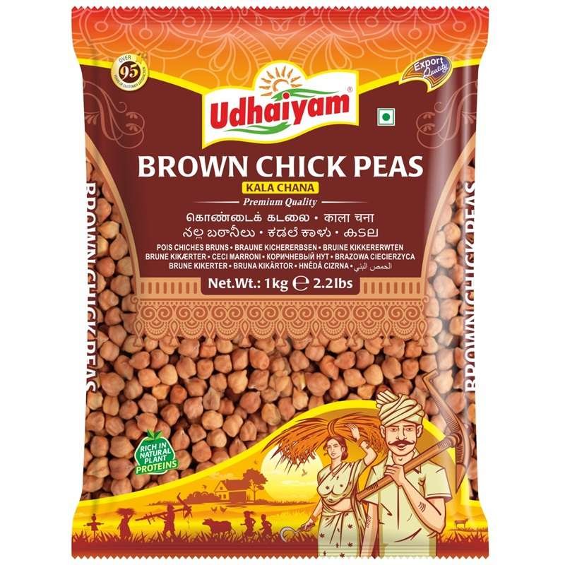 Udhaiyam Chick Peas (Brown Chana) 1kg