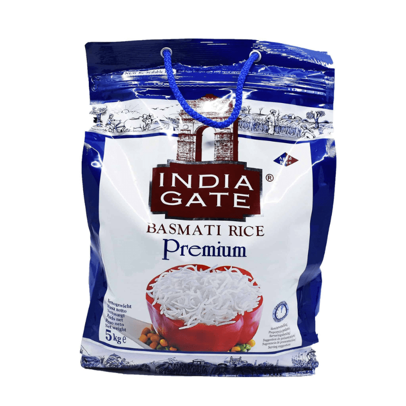 India Gate Extra Long Premium Basmati Rice 5kg