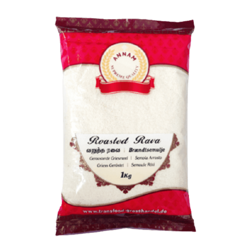 Annam Roasted Rawa/Suji 1Kg – Indira Foods