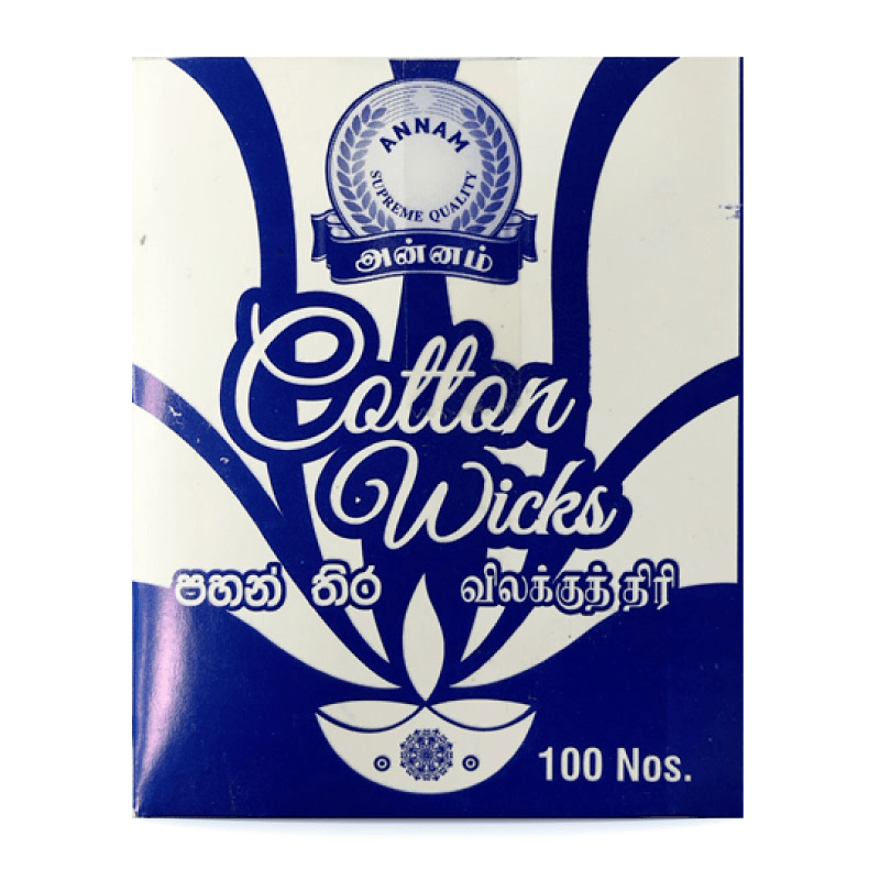 Annam Cotton Wicks 100pc