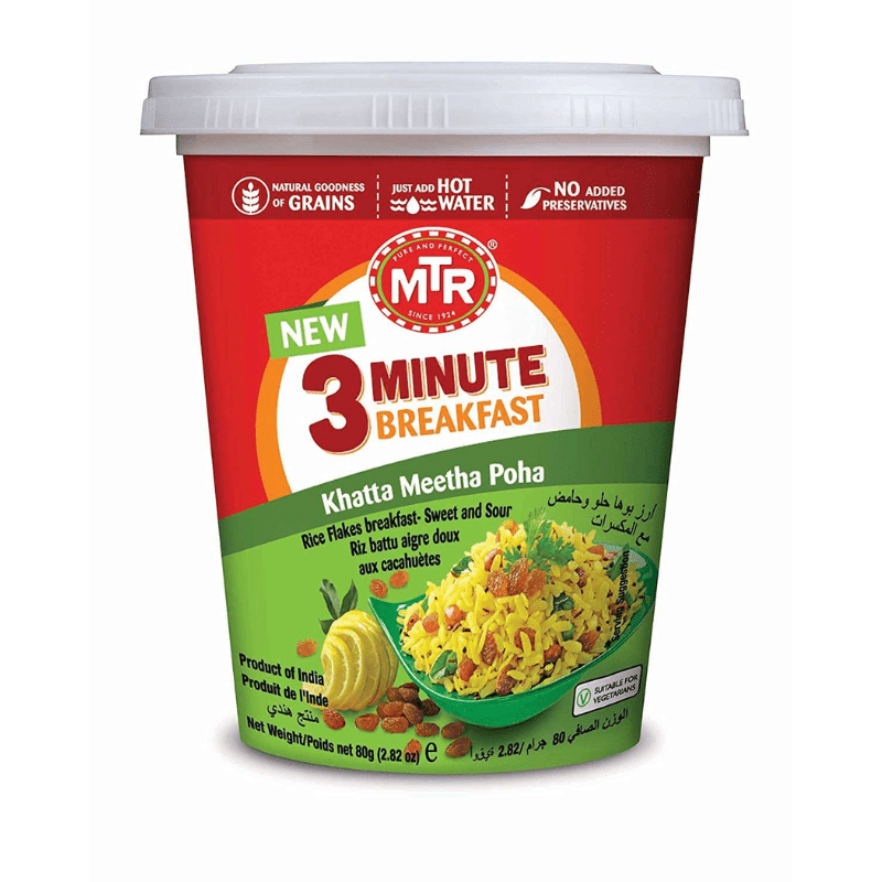 MTR Instant Cuppa Khatta Mettha Poha 80g