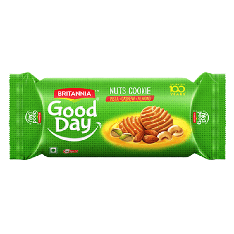 Good Day Pista and Almond Biscuits 45g