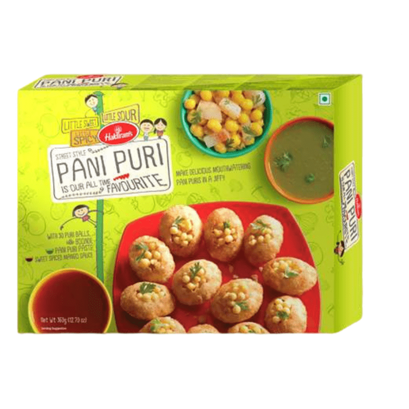 Haldirams Pani Puris (Gol Goppa 30 Stück) 240g